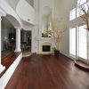 Полы из дерева Jatoba в гостиной